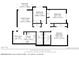 Layout of the property at 2081 Soaring Gulls Drive, Las Vegas, NV, showing bedrooms, kitchen, living spaces and bathrooms at 3151 Soaring Gulls Dr # 2081, Las Vegas, NV 89128
