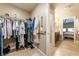 Large walk-in closet, conveniently located adjacent to the Primary bathroom at 3966 E Garfield Dr, Pahrump, NV 89061