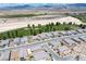 View of new development featuring modern homes, landscaping and a golf course under construction at 4356 E Cactus Canyon Dr, Pahrump, NV 89061
