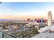 Expansive city view showcases iconic Las Vegas skyline, nearby buildings, and beautiful sky at 4381 W Flamingo Rd # 18320, Las Vegas, NV 89103