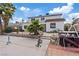 Expansive backyard with a patio, play area, and potential for outdoor enjoyment at 4602 Inland Ct, Las Vegas, NV 89147