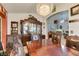 Dining room featuring a decorative china cabinet, great for storage and display at 4735 Roby Grey Way, North Las Vegas, NV 89081