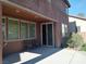 Covered patio with seating, ideal for outdoor relaxation and entertainment at 5852 Clear Haven Ln, North Las Vegas, NV 89081