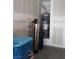 Utility room featuring water heater, water softener and other equipment at 5852 Clear Haven Ln, North Las Vegas, NV 89081