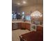The kitchen features tile flooring and a breakfast nook area perfect for casual dining at 7894 W Patrick Ln, Las Vegas, NV 89113