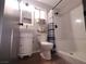 This bathroom features a classic white vanity, modern fixtures, and a shower for a clean and functional space at 8072 Cimarron Ridge Dr # 201, Las Vegas, NV 89128
