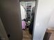Walk-in closet with plenty of storage and organization systems at 8072 Cimarron Ridge Dr # 201, Las Vegas, NV 89128