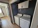 Laundry room equipped with a modern washer and dryer at 8072 Cimarron Ridge Dr # 201, Las Vegas, NV 89128