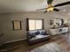 Comfortable living room featuring modern fixtures and décor, perfect for relaxation at 8072 Cimarron Ridge Dr # 201, Las Vegas, NV 89128