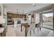 Charming dining area with modern kitchen access, perfect for intimate meals and entertaining at 8801 Trotternish Ridge Dr, Las Vegas, NV 89166