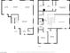 Detailed floor plan showcasing the layout of the home with labeled rooms and dimensions at 8801 Trotternish Ridge Dr, Las Vegas, NV 89166