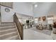 Open floorplan with high ceilings, stairs, lots of windows and natural light at 8801 Trotternish Ridge Dr, Las Vegas, NV 89166