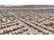Residential neighborhood aerial shot shows mountain views, well-maintained homes, and access to community features at 9541 Vast Valley Ave, Las Vegas, NV 89148