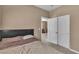 Bedroom with access to the hallway at 9541 Vast Valley Ave, Las Vegas, NV 89148