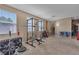 Large bonus room providing ample space for a home gym at 9541 Vast Valley Ave, Las Vegas, NV 89148