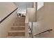 Carpeted staircase leading to the upper level at 9541 Vast Valley Ave, Las Vegas, NV 89148