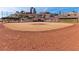 Community baseball field with scenic views of the neighborhood at 9552 Gold Bank Dr, Las Vegas, NV 89134