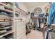 Spacious walk-in closet featuring multiple rows of shelving and hanging racks at , Henderson, NV 89011