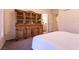 Bedroom showcases an armoire with an open doorway leading to a bathroom at , Las Vegas, NV 89131