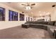 Expansive living area with an open layout, showcasing the seamless flow into the kitchen at , Las Vegas, NV 89131