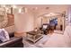 Inviting living area with hardwood floors, comfortable seating, and an adjacent dining area for easy entertaining at , Las Vegas, NV 89131