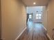 Welcoming home entryway featuring wood-look flooring that leads into the spacious living areas at 1027 Cambridge Park St, Las Vegas, NV 89148