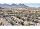 Enjoy the gorgeous mountain views from this neighborhood, featuring mature trees and lush landscapes at 11112 Pine Greens Ct, Las Vegas, NV 89144
