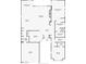 Detailed floor plan showcasing the layout, room dimensions, and spatial relationships of the home's interior at 11119 River Hills Ln, Las Vegas, NV 89135