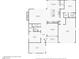 Detailed floor plan showcasing the layout of the home, including dimensions and room arrangements at 12155 Sage Thunder Ave, Las Vegas, NV 89138