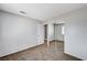 Cozy bedroom with carpet, closet with sliding doors, and access to an en-suite at 1536 Leatherleaf Dr, Las Vegas, NV 89123