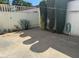 Private patio with concrete flooring, offering an ideal outdoor living space at 171 Greenbriar Townhouse Way, Las Vegas, NV 89121