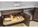 Base cabinet with a pull out shelf for convenient storage at 1782 Black Fox Canyon Rd, Henderson, NV 89052