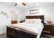 Cozy bedroom features a plush bed with elegant decor and stylish bedside tables at 2213 Chandler Ranch Pl, Laughlin, NV 89029