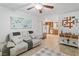 Inviting living room flows seamlessly into the kitchen, creating a cozy and connected living space at 2213 Chandler Ranch Pl, Laughlin, NV 89029