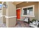 Cozy porch area with comfortable seating, perfect for relaxing and enjoying the outdoors at 2213 Chandler Ranch Pl, Laughlin, NV 89029
