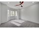 Bright bedroom with carpet, windows, and recessed lighting at 2353 Lauren Dr, Las Vegas, NV 89134