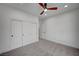 Clean bedroom featuring grey carpet and a large closet at 2353 Lauren Dr, Las Vegas, NV 89134