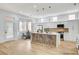 Charming kitchen with a breakfast bar, stainless appliances, and ample natural light, perfect for Gathering meals at 2353 Lauren Dr, Las Vegas, NV 89134
