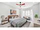 Inviting main bedroom with a serene ambiance, ample natural light, and comfortable seating at 2353 Lauren Dr, Las Vegas, NV 89134