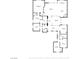 Detailed floor plan displaying the layout of the home, including the dimensions of each room at 2673 Paris Amour St, Henderson, NV 89044