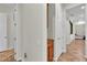 Hallway with access to a cabinet and bedrooms at 2673 Paris Amour St, Henderson, NV 89044