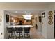 Eat-in kitchen with barstool seating and ample counter space at 325 Wild Plum Ln, Las Vegas, NV 89107