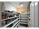 Walk-in pantry with shelving for ample storage at 325 Wild Plum Ln, Las Vegas, NV 89107