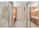 Spacious bathroom with double vanity, walk-in shower, soaking tub, and recessed lighting at 3342 Pheasant Canyon Way # 1013, Laughlin, NV 89029