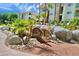 Beautiful landscaping with bridge to complex featuring well maintained condos and manicured grounds at 3550 Bay Sands Dr # 3051, Laughlin, NV 89029