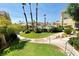 Picturesque community grounds featuring lush greenery, walking paths, and a view of the pool area at 3550 Bay Sands Dr # 3051, Laughlin, NV 89029