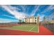 Exterior shot of a community tennis court with mountain views, great for recreation and exercise at 3550 Bay Sands Dr # 3051, Laughlin, NV 89029