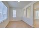 Bright dining room space with ample natural light and tile flooring at 3774 Dusky Flycatcher St, Las Vegas, NV 89122