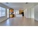 Spacious living room highlighting the transition to the well-appointed kitchen at 3774 Dusky Flycatcher St, Las Vegas, NV 89122