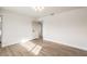 Bedroom with wood-look floors and overhead lighting at 4450 San Rafael Ave, Las Vegas, NV 89120